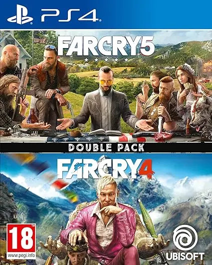Far Cry 4 + Far Cry 5 - Playstation 4 Play Again