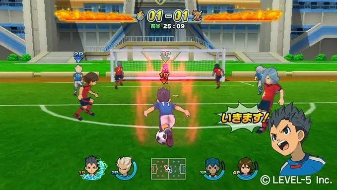 Inazuma Eleven : Strikers - Wii Play Again