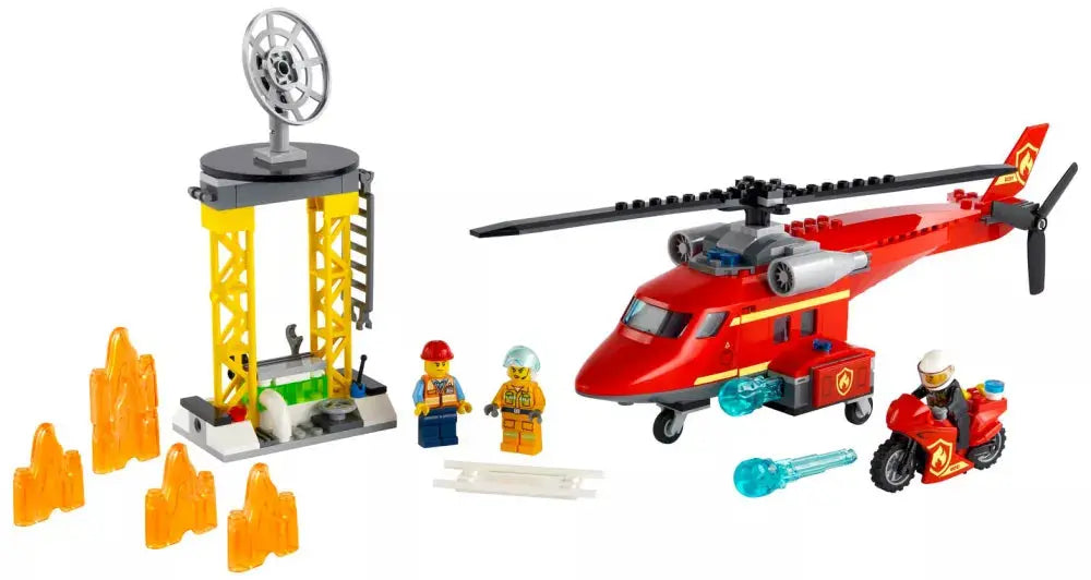 LEGO City 60281 : L'hélicoptère de secours des pompiers Play Again