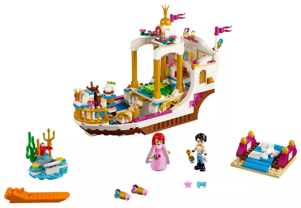 LEGO Disney 41153 : Mariage sur le navire royal d'Ariel Play Again