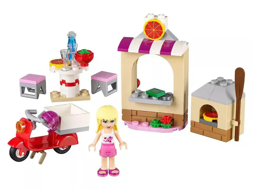 LEGO Friends 41092 : La pizzeria de Stéphanie Play Again