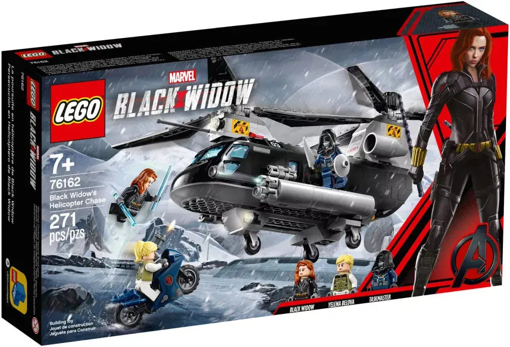 LEGO Marvel 76162 : La poursuite en hélicoptère de Black Widow Play Again