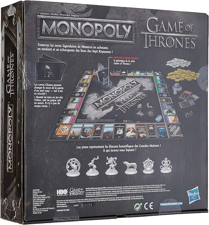 Monopoly Game of Thrones Play Again