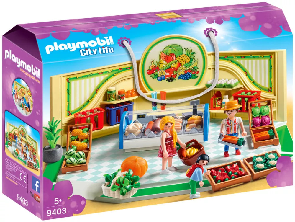 PLAYMOBIL City Life 9403 : Epicerie