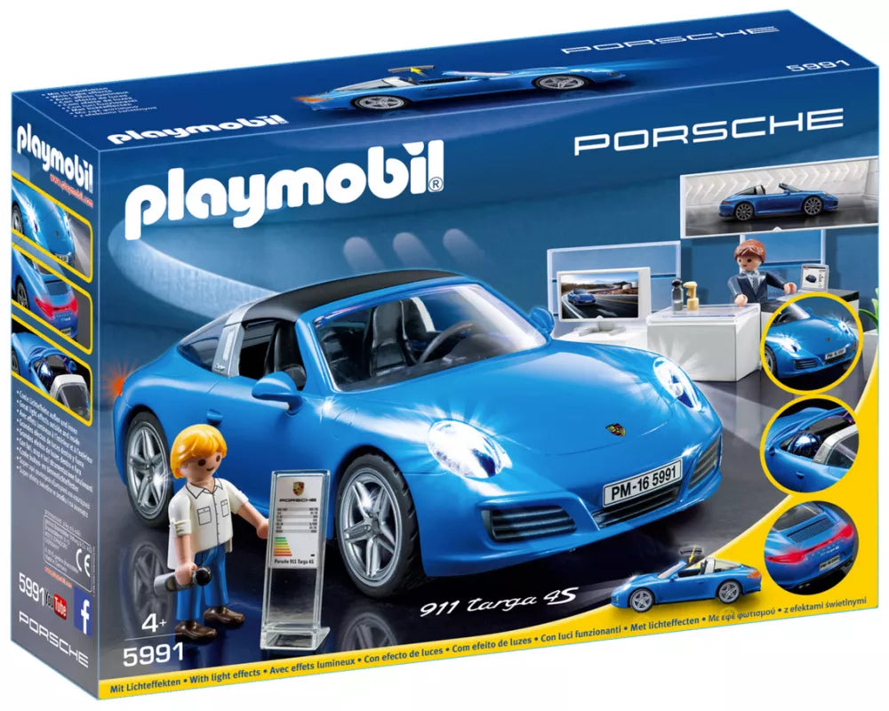 PLAYMOBIL Sports & Action 5991 : Porsche 911 Targa 4S