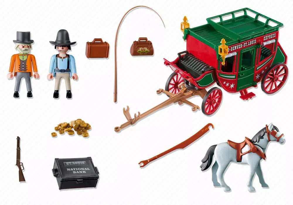 PLAYMOBIL Western 4399 : Diligence Play Again