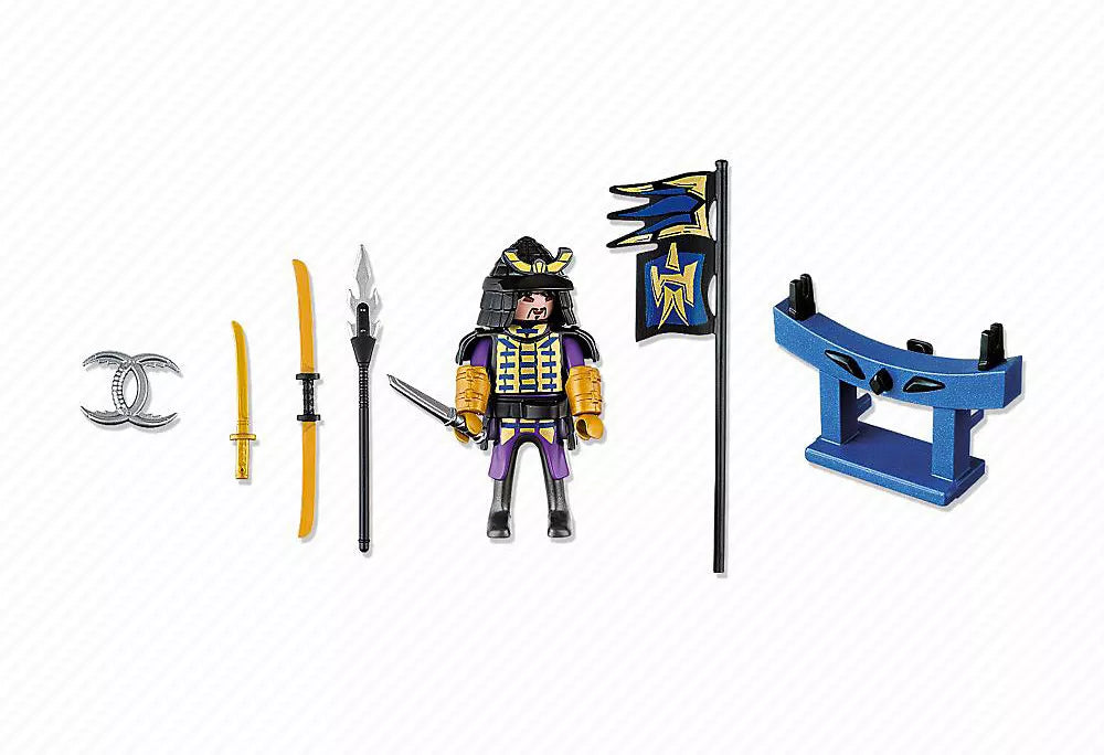 PLAYMOBIL Special Plus 4789 : Samouraï avec Katana et Arsenal