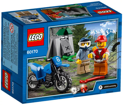 LEGO City 60170 : La poursuite en moto tout-terrain