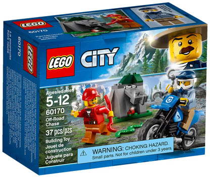 LEGO City 60170 : La poursuite en moto tout-terrain