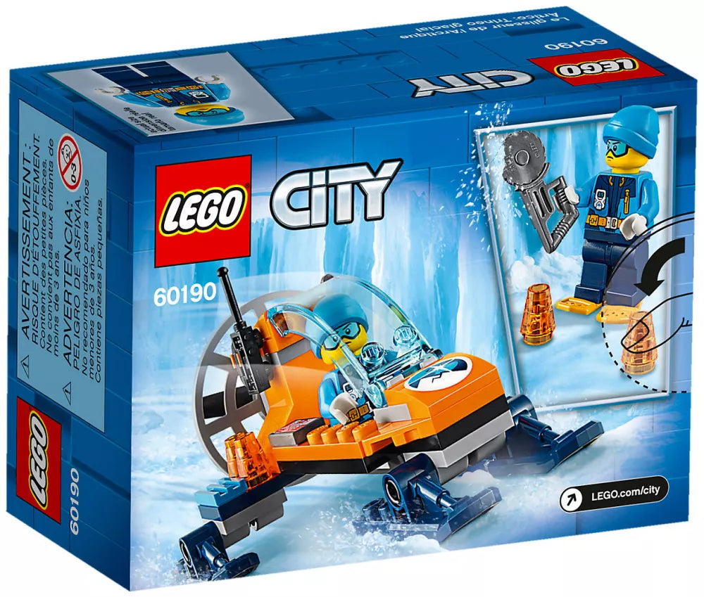 LEGO City 60190 : L'aéroglisseur arctique