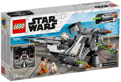 LEGO Star Wars 75242 : Black Ace TIE Interceptor Play Again