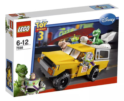 LEGO Toy Story 7598 : La course en camionnette Pizza Planet Play Again