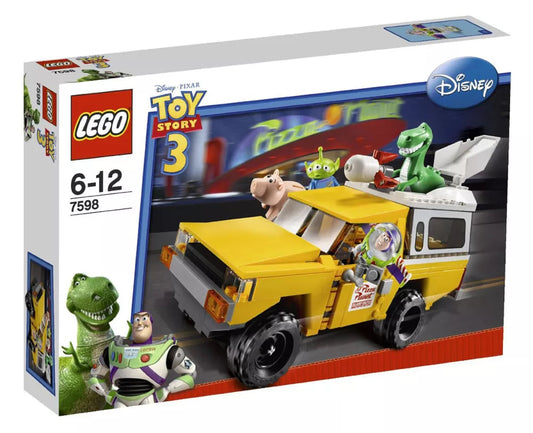 LEGO Toy Story 7598 : La course en camionnette Pizza Planet Play Again