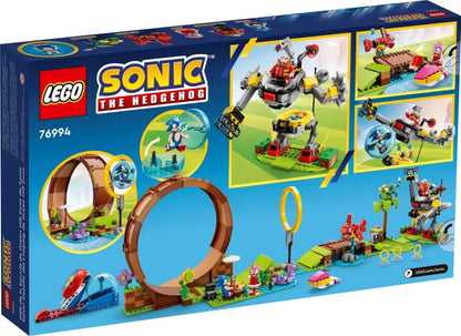 LEGO Sonic The Hedgehog 76994 : Sonic et le défi du looping de Green Hill Zone Play Again