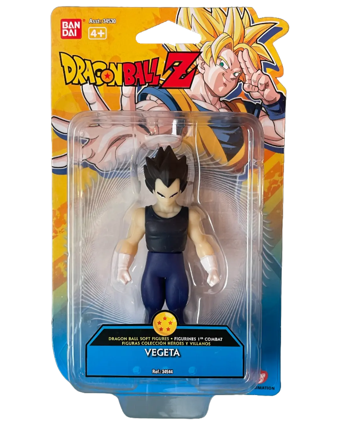 Dragon Ball Z Figurine Bandai 34544 : Vegeta Play Again