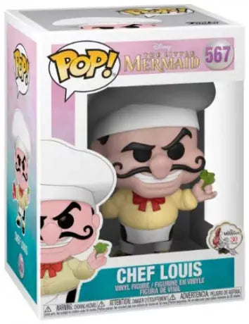 Funko Pop 567 La Petite Sirène : Chef Louis Play Again