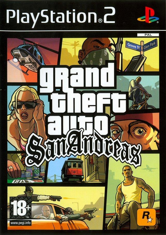 GTA Grand Theft Auto : San Andreas - Playstation 2