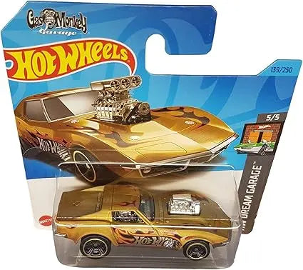 Hot Wheels '68 Corvette Gas Monkey Garage Play Again