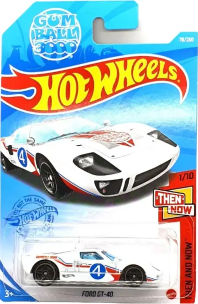 Hot Wheels Ford GT40 Gumball3000 Play Again