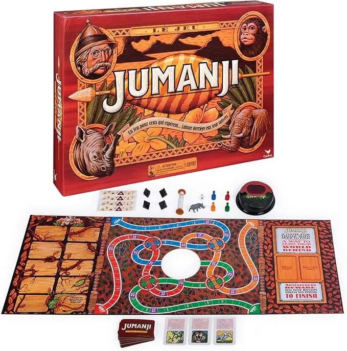 JUMANJI LE JEU : Edition Rétro - Cardinal Play Again