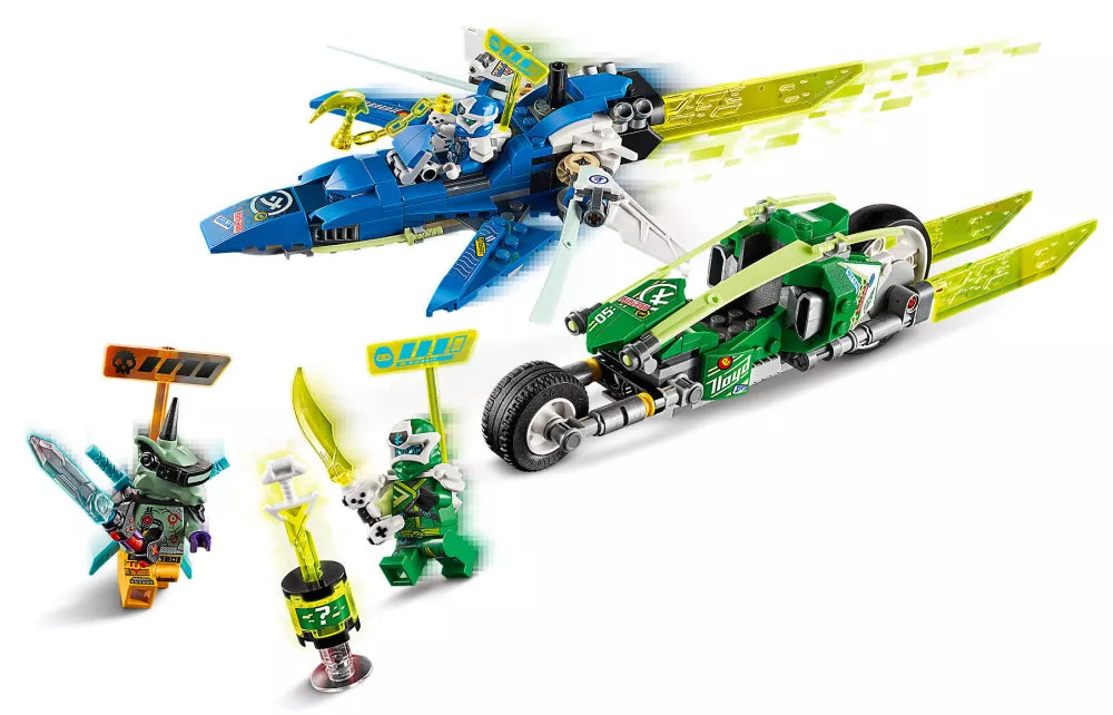 LEGO Ninjago 71709 : Les bolides de Jay et Lloyd Play Again
