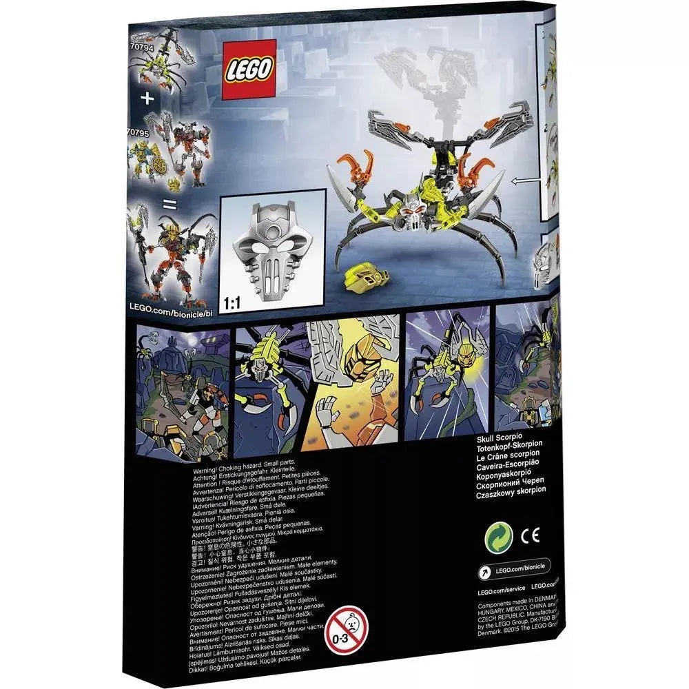 LEGO Bionicle 70794 : Le Crâne scorpion Play Again