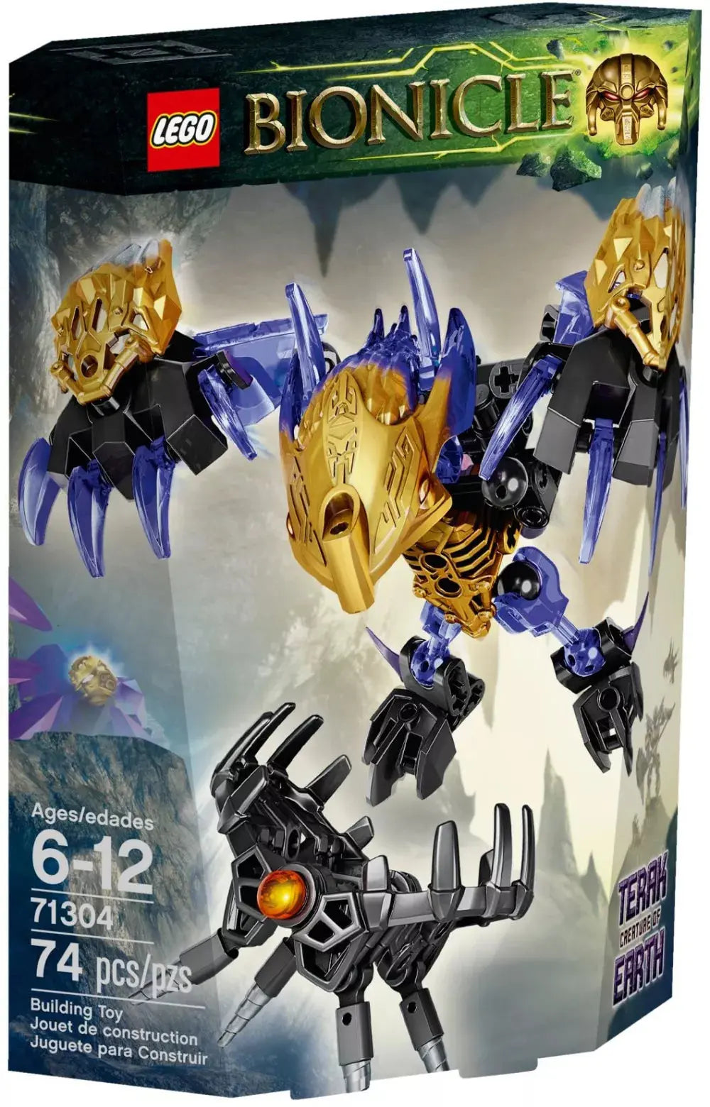 LEGO Bionicle 71304 : Terak - Créature de la Terre Play Again