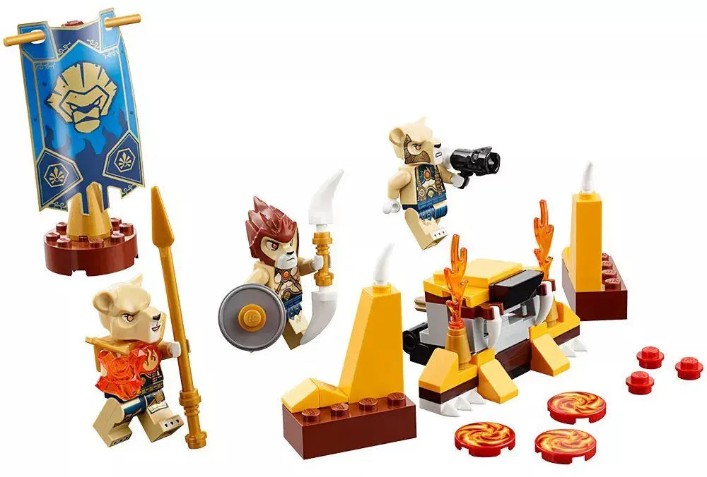 LEGO Chima 70229 : La tribu Lion Play Again