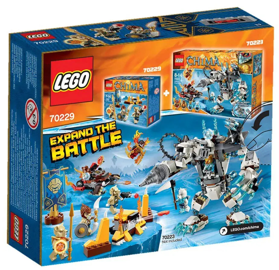 LEGO Chima 70229 : La tribu Lion Play Again
