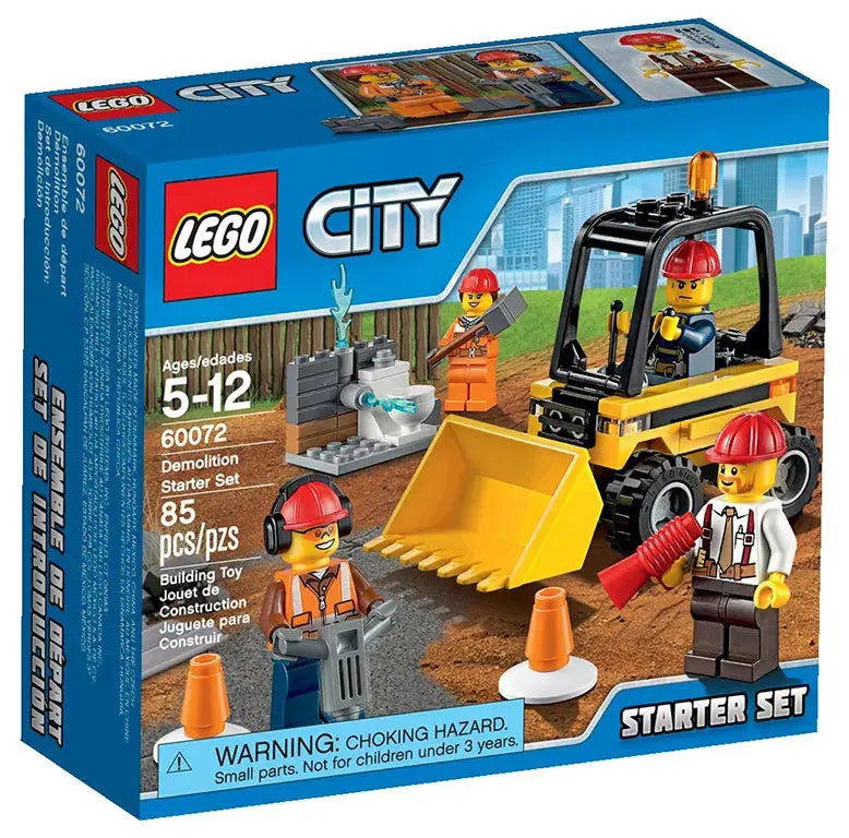 LEGO City 60072 : Ensemble de démarrage de démolition Play Again