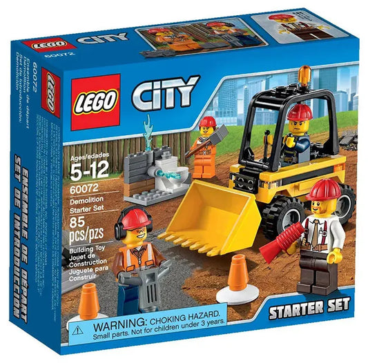 LEGO City 60072 : Ensemble de démarrage de démolition Play Again