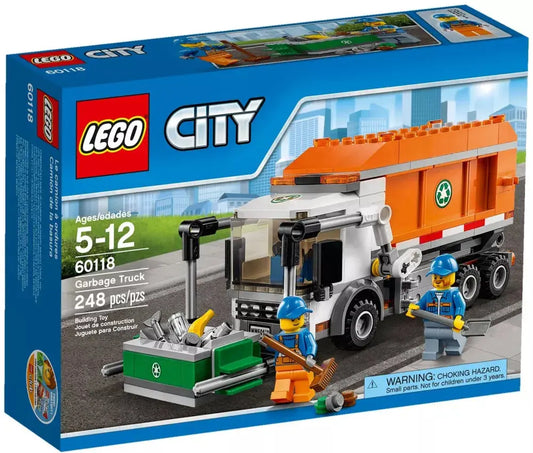 LEGO City 60118 : Le camion poubelle Play Again