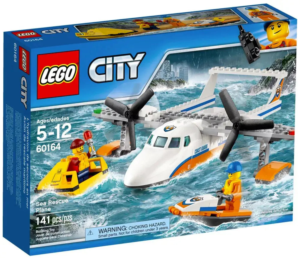 LEGO City 60164 : L’hydravion de secours en mer Play Again