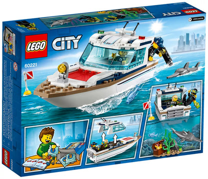 LEGO City 60221 : Le yacht de plongée