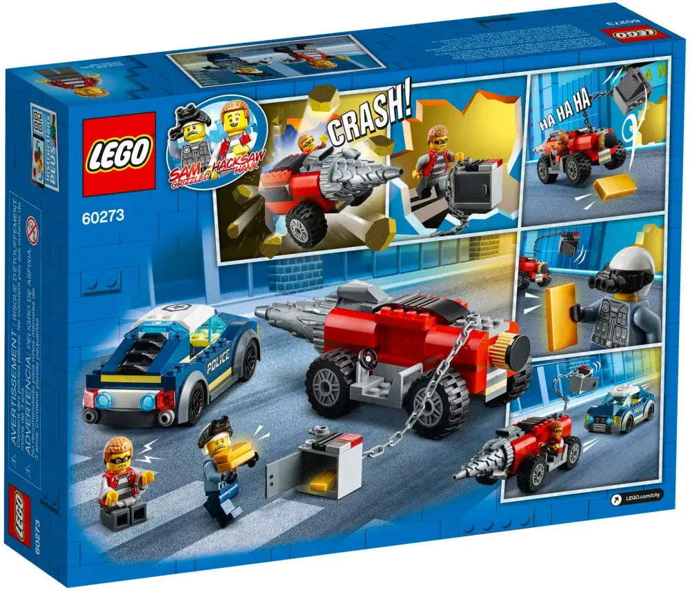 LEGO City 60273 : Le cambriolage en foreuse Play Again