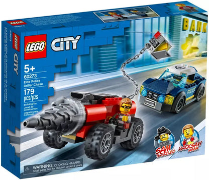LEGO City 60273 : Le cambriolage en foreuse Play Again