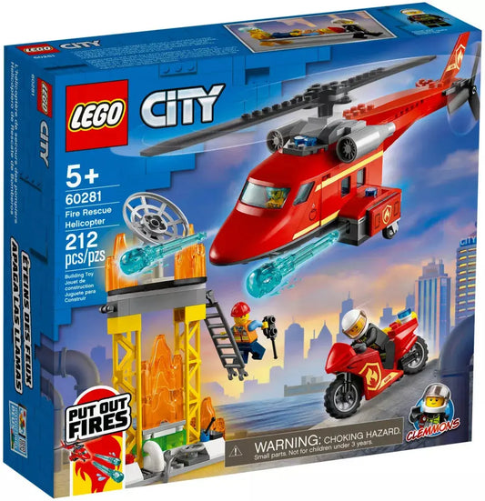 LEGO City 60281 : L'hélicoptère de secours des pompiers Play Again