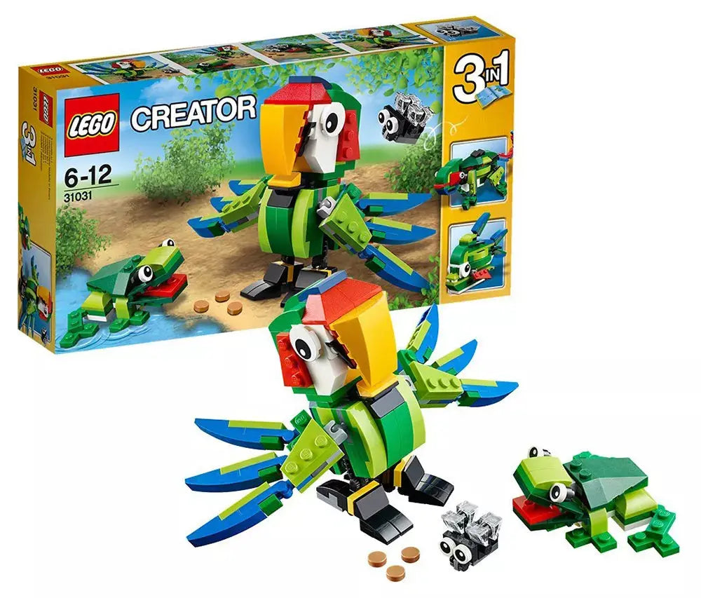 LEGO Creator 31031 : Les animaux de la forêt tropicale Play Again