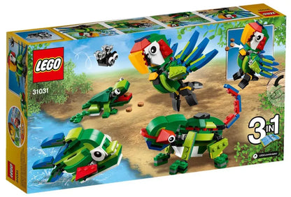 LEGO Creator 31031 : Les animaux de la forêt tropicale Play Again
