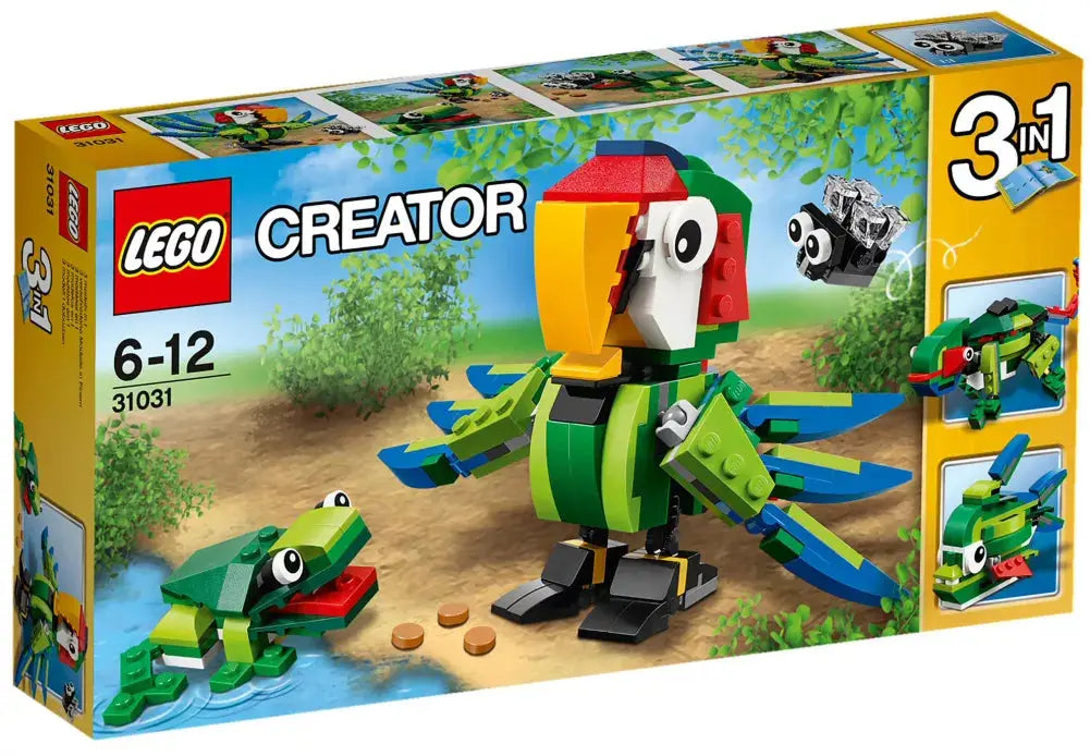 LEGO Creator 31031 : Les animaux de la forêt tropicale Play Again