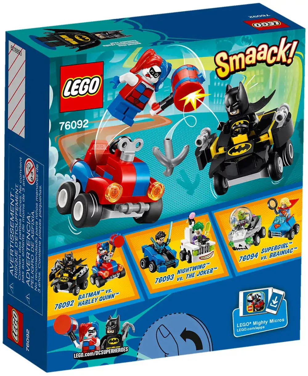 LEGO DC Comics 76092 : Mighty Micros : Batman contre Harley Quinn Play Again