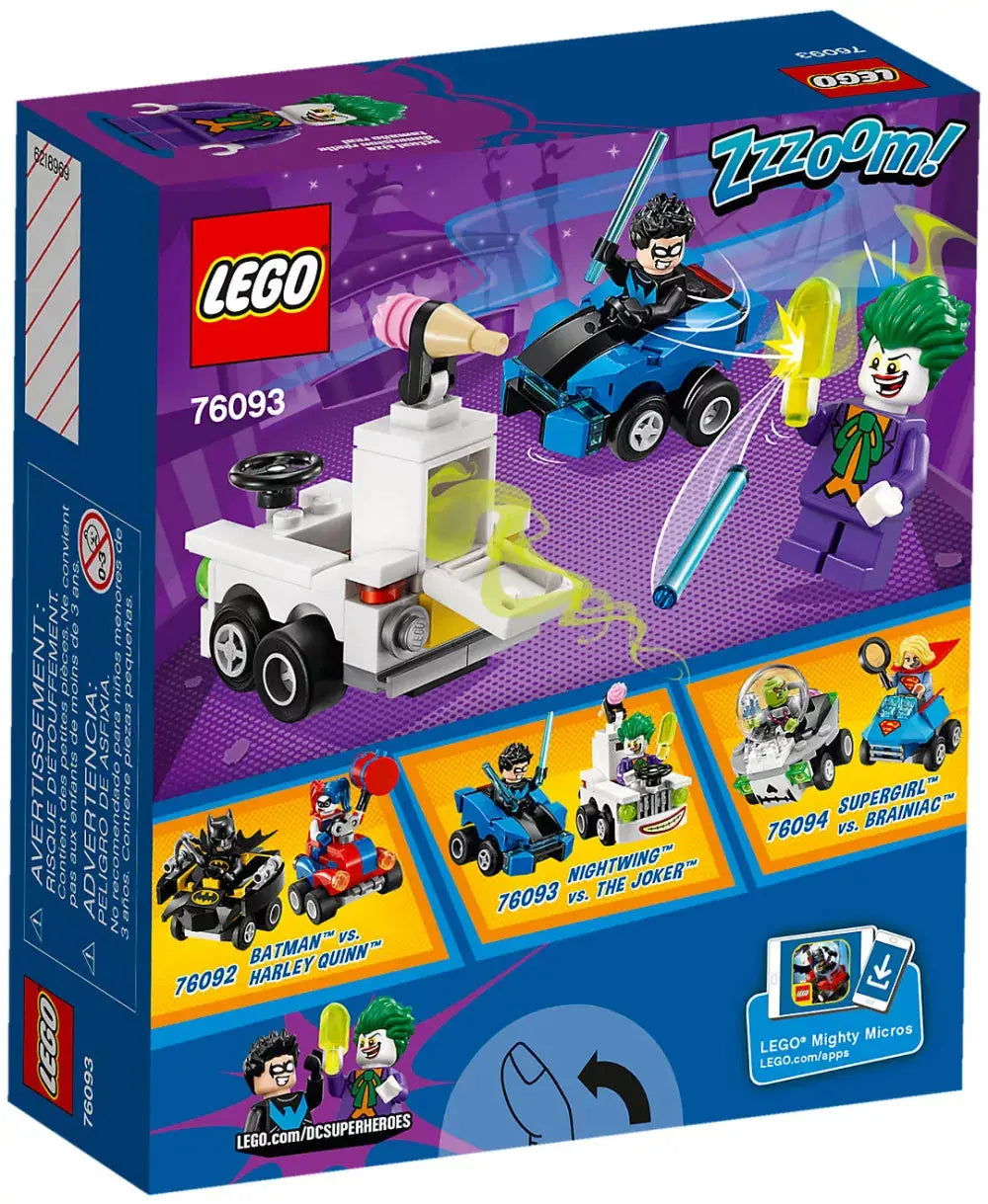 LEGO DC Comics 76093 : Mighty Micros : Nightwing contre Le Joker Play Again