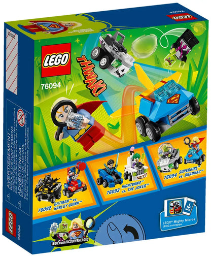 LEGO DC Comics 76094 : Mighty Micros : Supergirl contre Brainiac Play Again