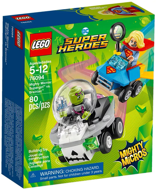 LEGO DC Comics 76094 : Mighty Micros : Supergirl contre Brainiac Play Again