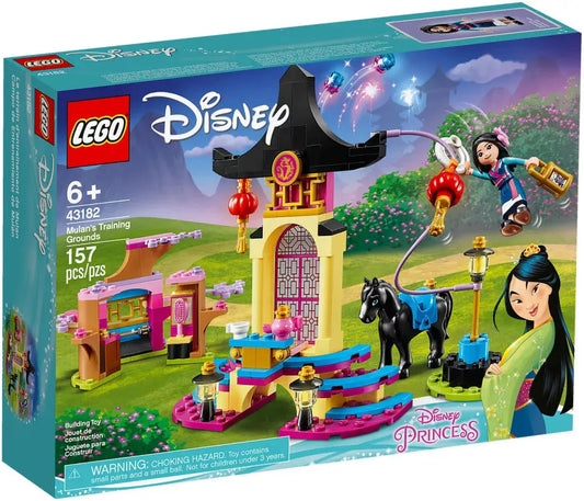 LEGO Disney 43182 : Le terrain d'entraînement de Mulan Play Again