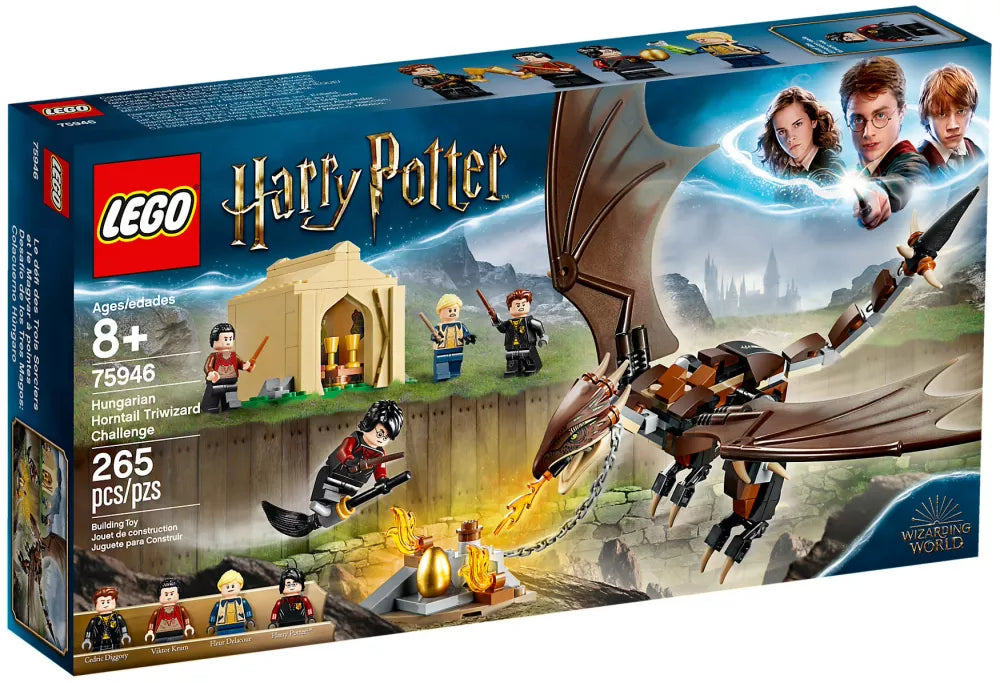 LEGO Harry Potter 75946 : Magyar à pointes du Tournoi des Trois Sorciers Play Again