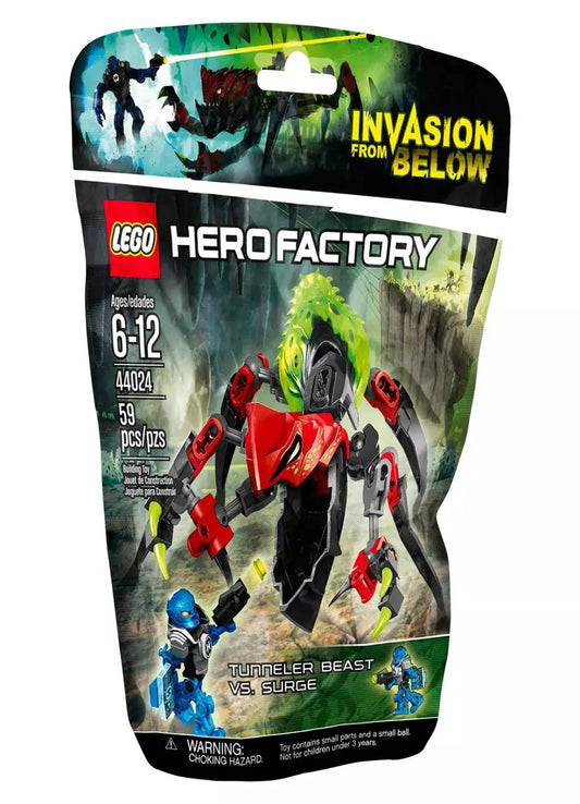 LEGO Hero Factory 44024 : La bête des profondeurs contre Surge Play Again