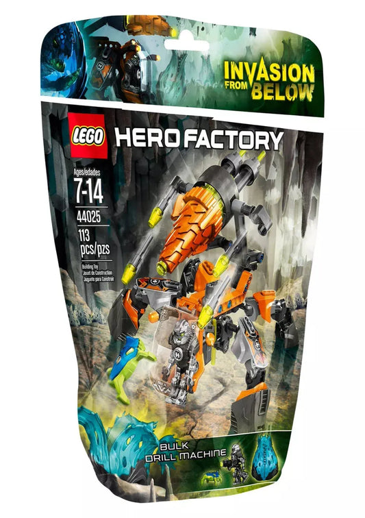 LEGO Hero Factory 44025 : La foreuse de Bulk Play Again