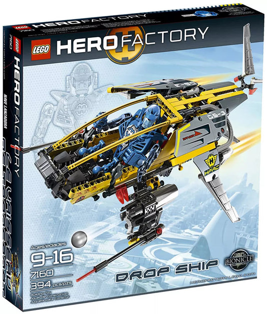 LEGO Hero Factory 7160 : Drop Ship Play Again