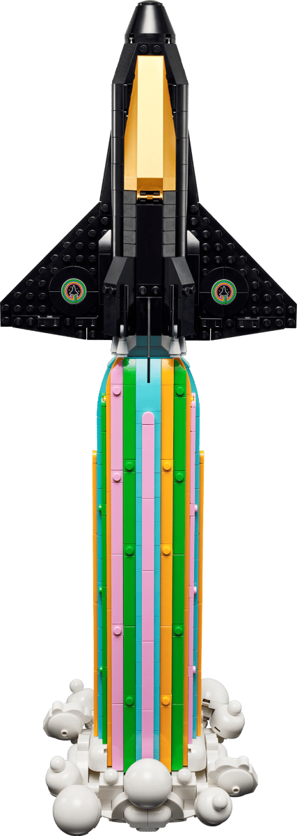 LEGO Icons 10391 : La tête dans les étoiles avec Pharrell Williams Play Again